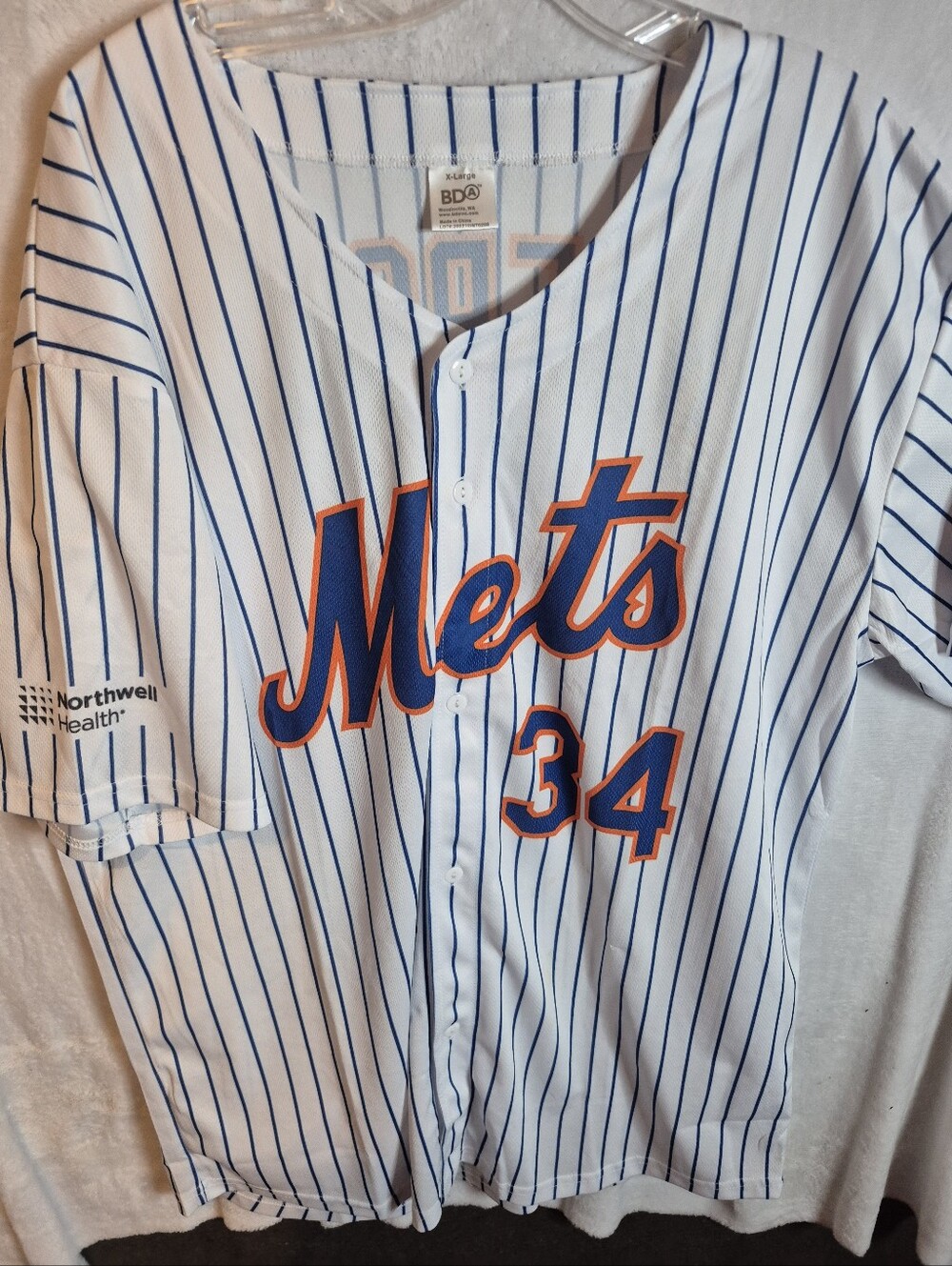 NY METS Noah Syndegaard Fan Jersey XL